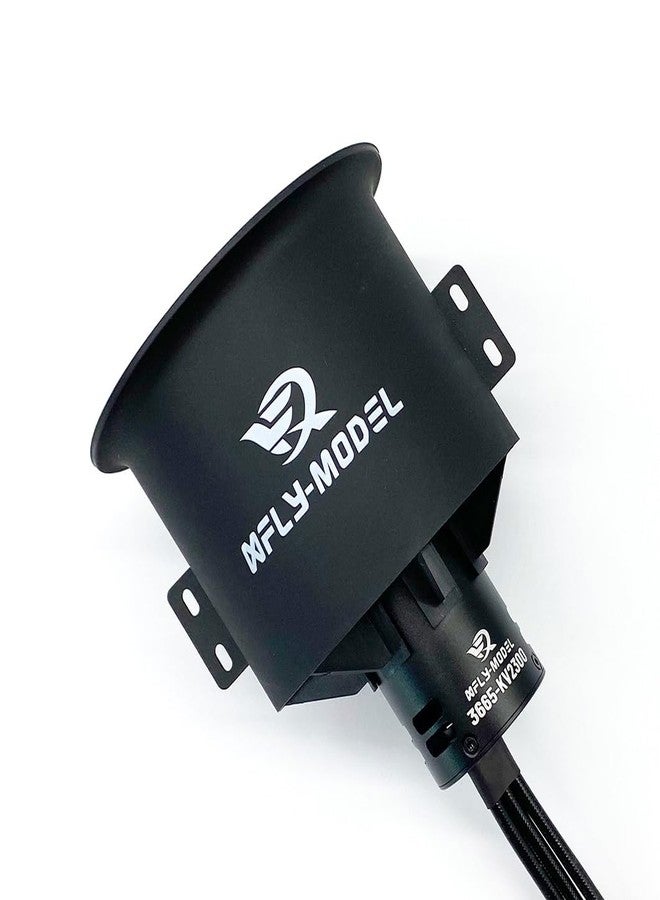 XFLY-MODEL 80mm 12-Blade EDF Ducted Fan with 6S Brushless Inrunner 3665-KV2300 Motor PRO Model Jet Aircraft - Image 1